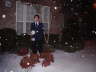 Sleet falling