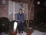 Sleet mixed with some snow